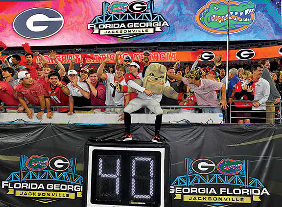 Georgia-Florida-Mascot